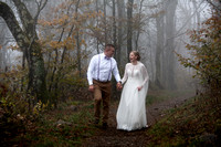 Asheville, Craggy Gardens mountain wedding photography with A&K-33