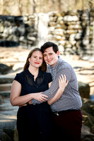 Engagement photography at Yates Mill Park and Engagement photography in Fuquay Varina at antique shop Bostic Wilson by Silvercord Event Photography-12