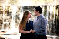 Engagement photography at Yates Mill Park and Engagement photography in Fuquay Varina at antique shop Bostic Wilson by Silvercord Event Photography-14