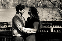Engagement photography at Yates Mill Park and Engagement photography in Fuquay Varina at antique shop Bostic Wilson by Silvercord Event Photography-18