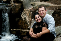 Downtown Greensboro & The Bog Garden + Engagement Photography