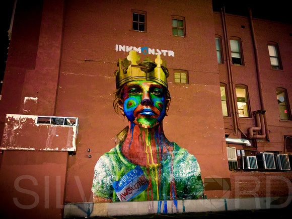 Inkmaster mural in Denver CO