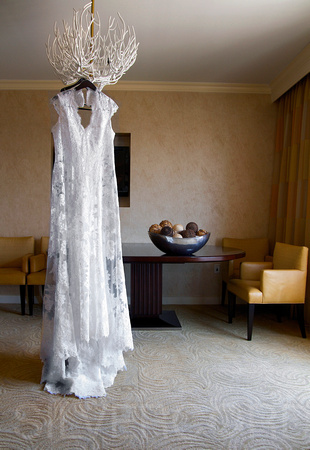 The dress is ready :  Wedding photography by Raleigh NC based professional event and destination photographer Sally Siko.