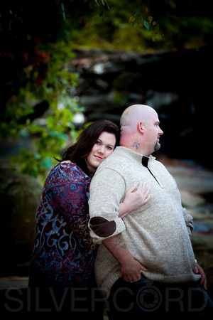 Raleigh engagement photography portrait at Yates Mill Park by photographer Sally Siko
