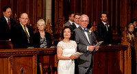 Duke Chapel Wedding photography + 40 years vow renewal ceremony