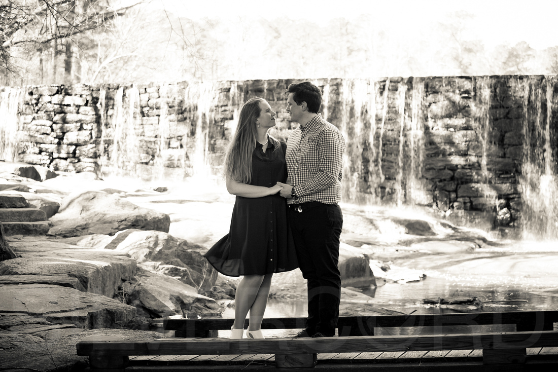 Engagement photography at Yates Mill Park and Engagement photography in Fuquay Varina at antique shop Bostic Wilson by Silvercord Event Photography-13