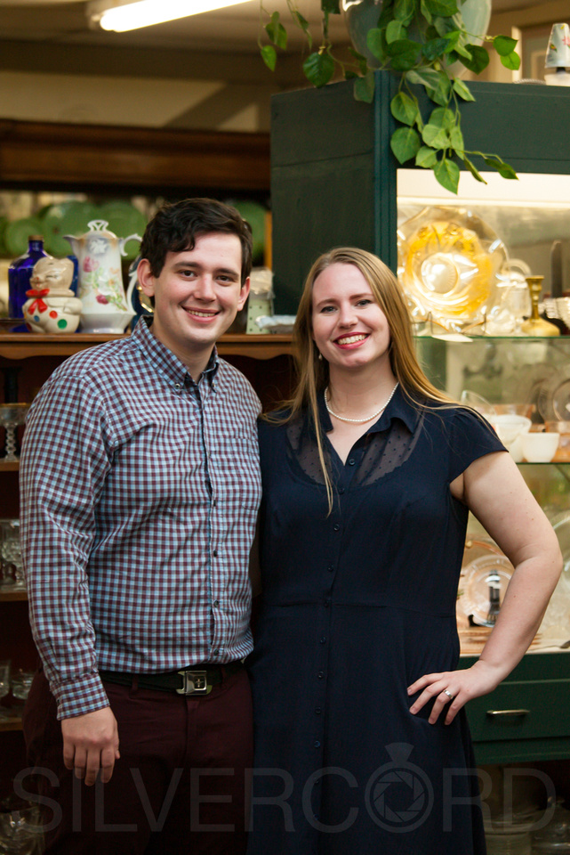 Engagement photography at Yates Mill Park and Engagement photography in Fuquay Varina at antique shop Bostic Wilson by Silvercord Event Photography-21