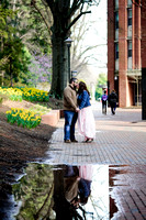 NC State University + Raleigh NC + Engagement Photography