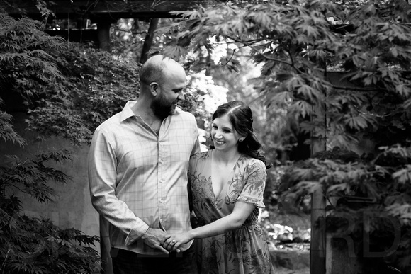 Engagement photography at JC Raulston Arboretum in Raleigh by Silvercord Event Photography-6