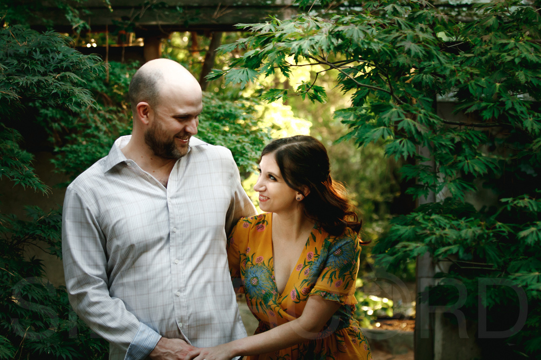 Engagement photography at JC Raulston Arboretum in Raleigh by Silvercord Event Photography-7