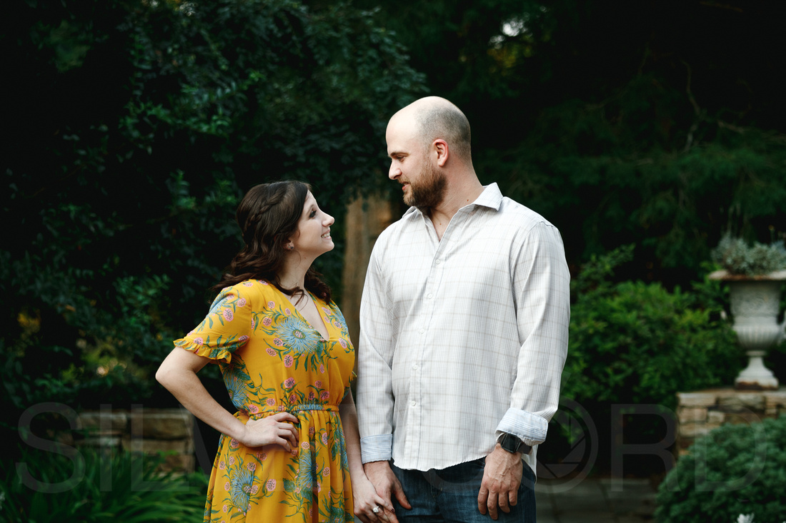 Engagement photography at JC Raulston Arboretum in Raleigh by Silvercord Event Photography-9