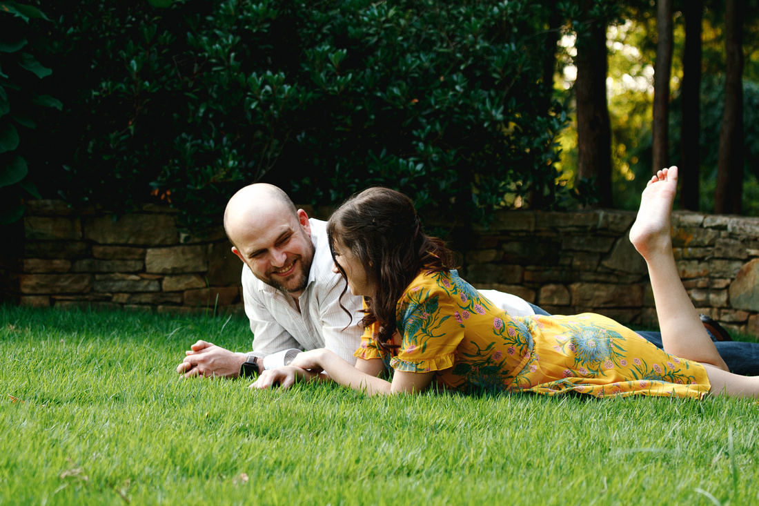 Engagement photography at JC Raulston Arboretum in Raleigh by Silvercord Event Photography-12