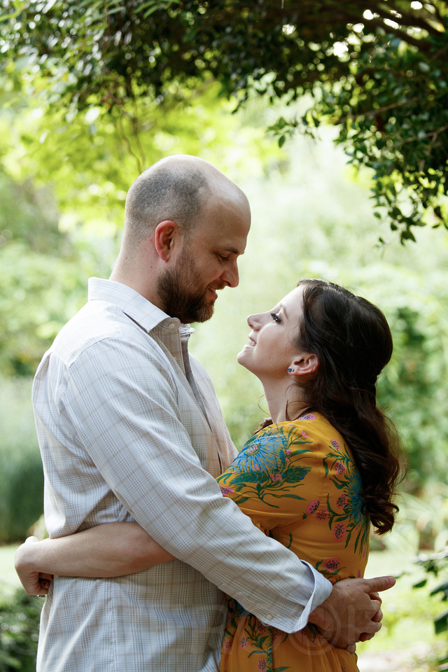Engagement photography at JC Raulston Arboretum in Raleigh by Silvercord Event Photography-15