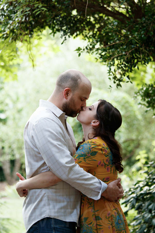 Engagement photography at JC Raulston Arboretum in Raleigh by Silvercord Event Photography-19