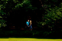 Harris Lake Park engagement session with dogs Raleigh engagement photography-2