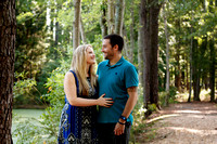 Harris Lake Park engagement session with dogs Raleigh engagement photography-12