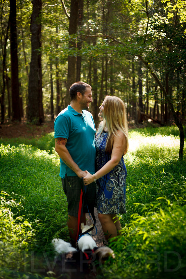 Harris Lake Park engagement session with dogs Raleigh engagement photography-31