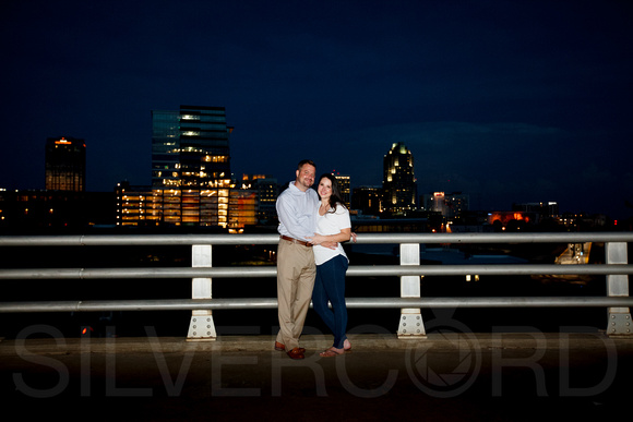 Raleigh engagement photography downtown with Bird Scooters and Train station-28