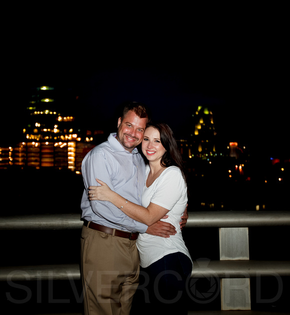 Raleigh engagement photography downtown with Bird Scooters and Train station-31