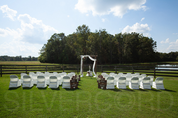 Outdoor farm wedding photography Roxboro NC-1