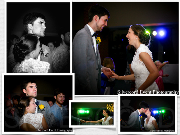 Raleigh wedding photography, a colorful wedding reception at Delightful Inspirations
