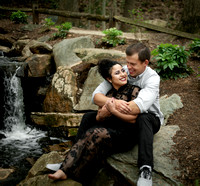Greensboro Engagement photography and The Bog Garden engagement pictures-4
