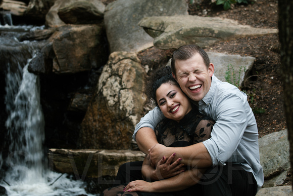 Greensboro Engagement photography and The Bog Garden engagement pictures-6