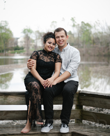 Greensboro Engagement photography and The Bog Garden engagement pictures-12