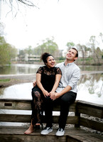 Greensboro Engagement photography and The Bog Garden engagement pictures-13