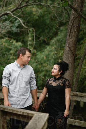 Greensboro Engagement photography and The Bog Garden engagement pictures-18