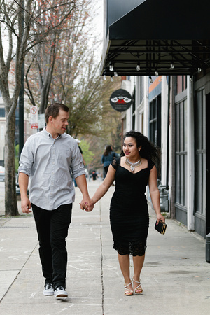 Greensboro Engagement photography and The Bog Garden engagement pictures-24