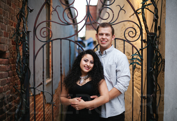 Greensboro Engagement photography and The Bog Garden engagement pictures-42