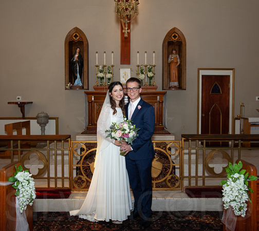 Dunn, Durham, Raleigh Wedding photography JC Raulston Arboretum, Maggiano's, Sacred Heart Catholic Church wedding photography-76