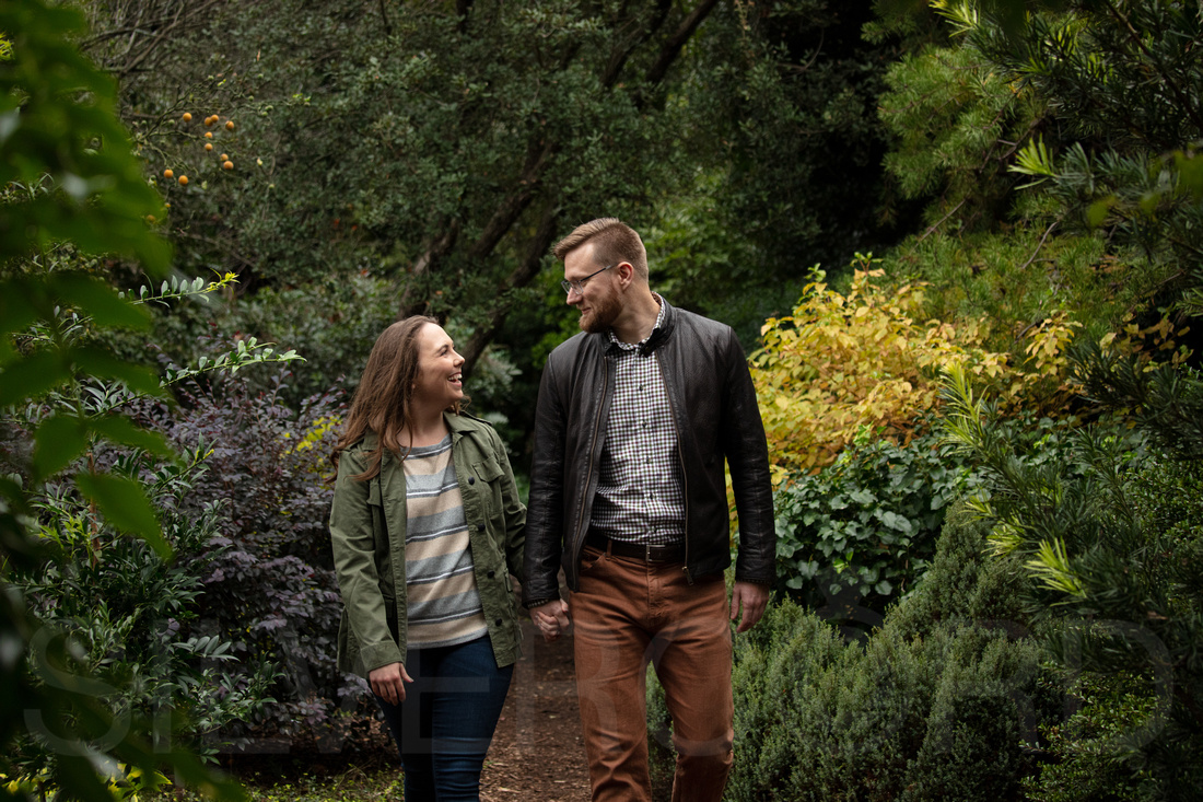 Raleigh Engagement Photography + The J.C. Raulston Arboretum October