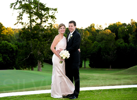 Wedding photography portrait at Hope Valley Country Club in Durham NC